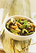 Linsen-Curry mit grünen Bohnen & Tofu