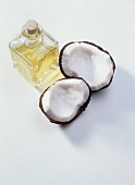 Coconut oil in carafe