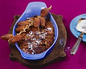 Middle Eastern rice pudding with dates, saffron & cinnamon