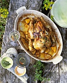 Chicken with thyme and lemon