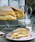 Gibanica (Curd cheese strudel pie, Slovenia)