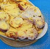 Topfenpalatschinken (Sweet filled pancakes)
