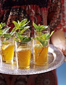 Apfel-Cocktail mit Cidre