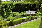 An English vegetable garden