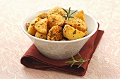 Roast potatoes with Parmesan and rosemary