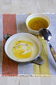 Parsnip soup with olive oil