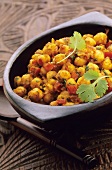 Chickpea curry (India)