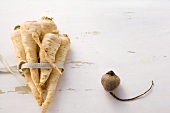 Parsnips and beetroot