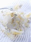 White vegetable salad