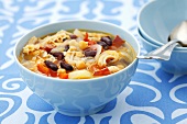 Tripe soup with chorizo, beans and vegetables, Argentina