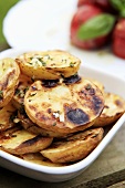 Grilled potatoes