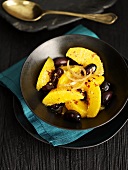 Middle Eastern orange and olive salad