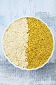 Millet and millet flakes