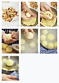 Kartoffelknödel zubereiten