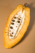 Half a cacao fruit