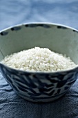 A bowl of short-grain rice