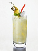 Pina Colada with pineapple and coconut