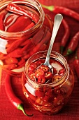 Pickled chillies