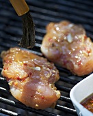 Chicken breast with ginger marinade