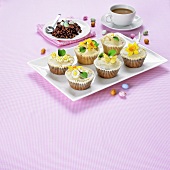 Cupcakes and chocolate crispies for Easter
