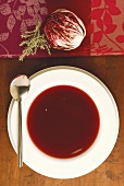 Radicchio-Suppe