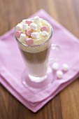 Cappuccino with marshmallows