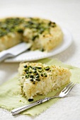 Künefe (Shredded pastry with soft cheese & pistachios, Turkey)