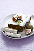 Dried fig and pistachio cake