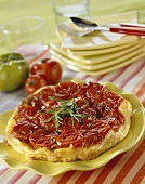 Tomato tart with rosemary