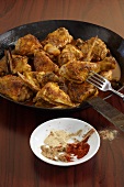 Chicken braised in sherry with Moroccan spices