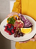 Früchte und Gemüse mit Antioxidantien