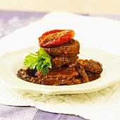 Braised beef with tomatoes