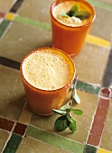 Carrot milkshake (Morocco)