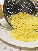 Potato spaetzle (type of noodle)