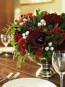 Festive flower arrangement