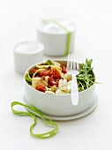 Pappardelle with tomatoes and ricotta