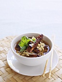 Hot and sour soup with pork (Asia)