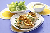 Chicken breast with lemon and chives