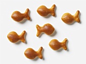 Fischförmige Crackers (Fischlis)