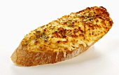 Cheese on toast with pesto