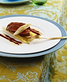 Beef fillet with caramelised chicory