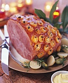 Roast ham for Christmas
