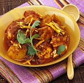 Aloo Gobi (Kartoffel-Blumenkohl-Curry aus dem Punjab, Indien)