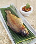 Trout with chilli sauce (Thailand)