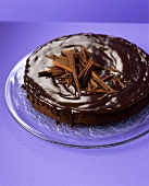 Chocolate orange polenta cake