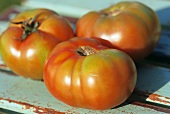 Fresh beefsteak tomatoes