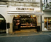 French butcher's shop