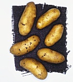 Potatoes, variety: Almond potato