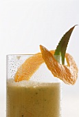 Orangen-Aloe-Drink