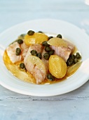 Grenoble-style snapper (with capers, lemons and boiled potatoes)